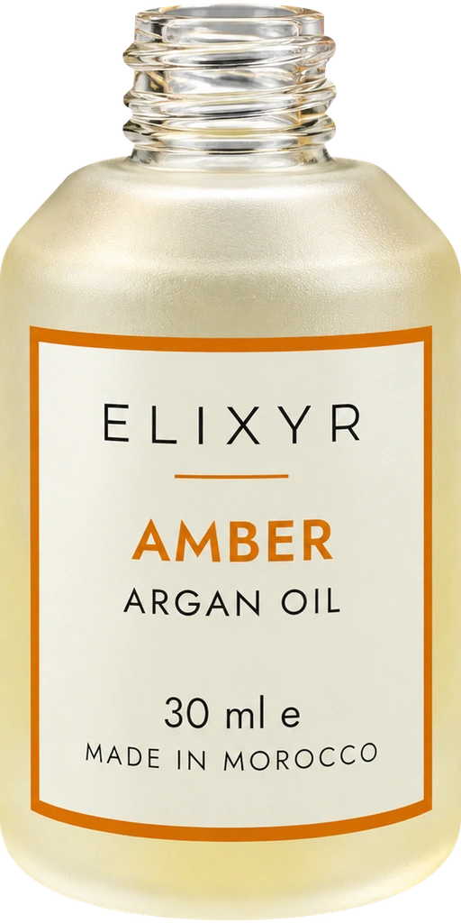 The open ELIXYR Amber bottle used to catch oil in the game